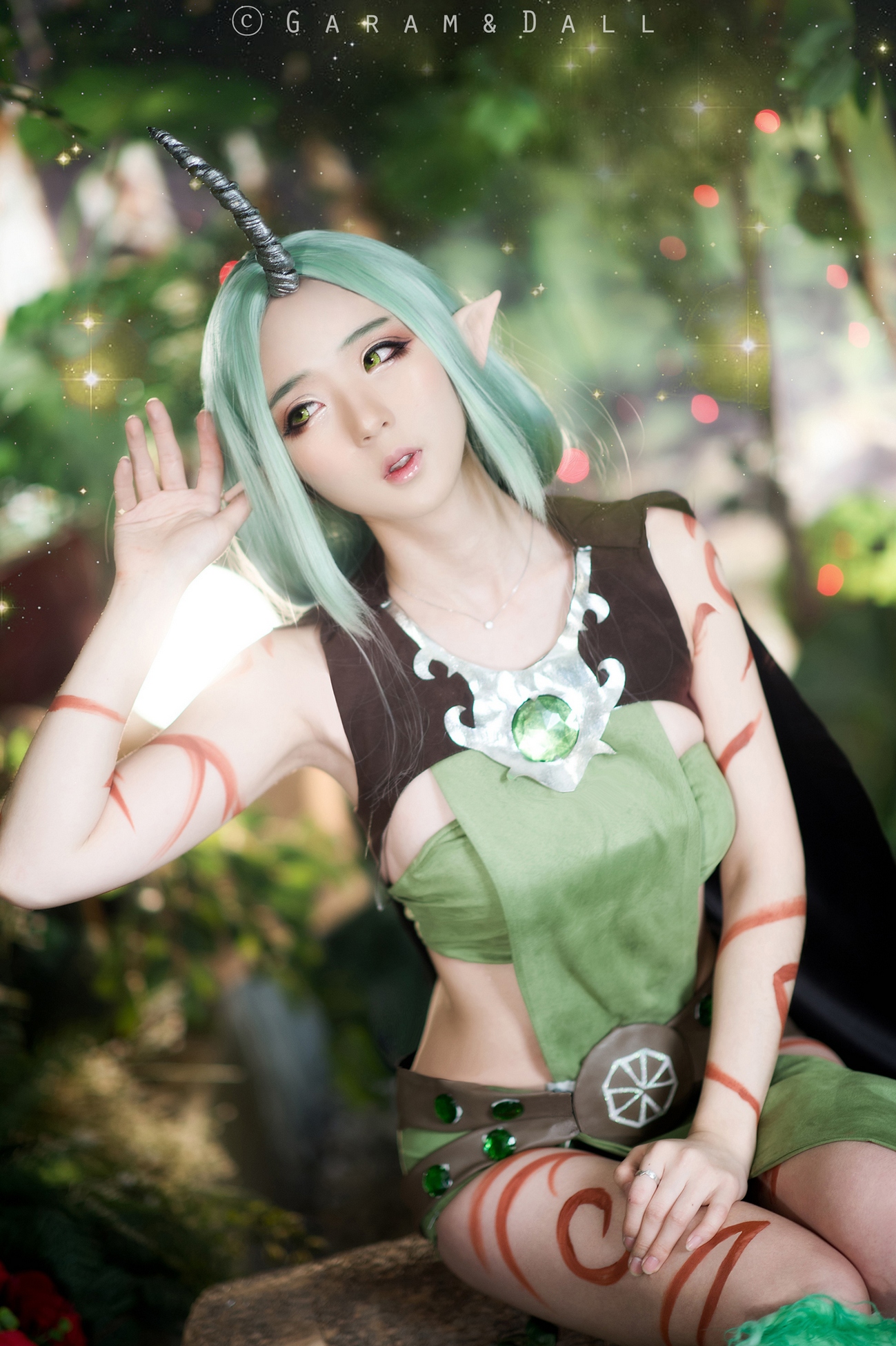 绝世美女Cosplay众星之子索拉卡图片