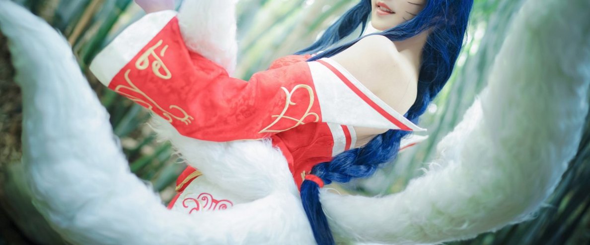 性感美女Cosplay阿狸高清摄影美图