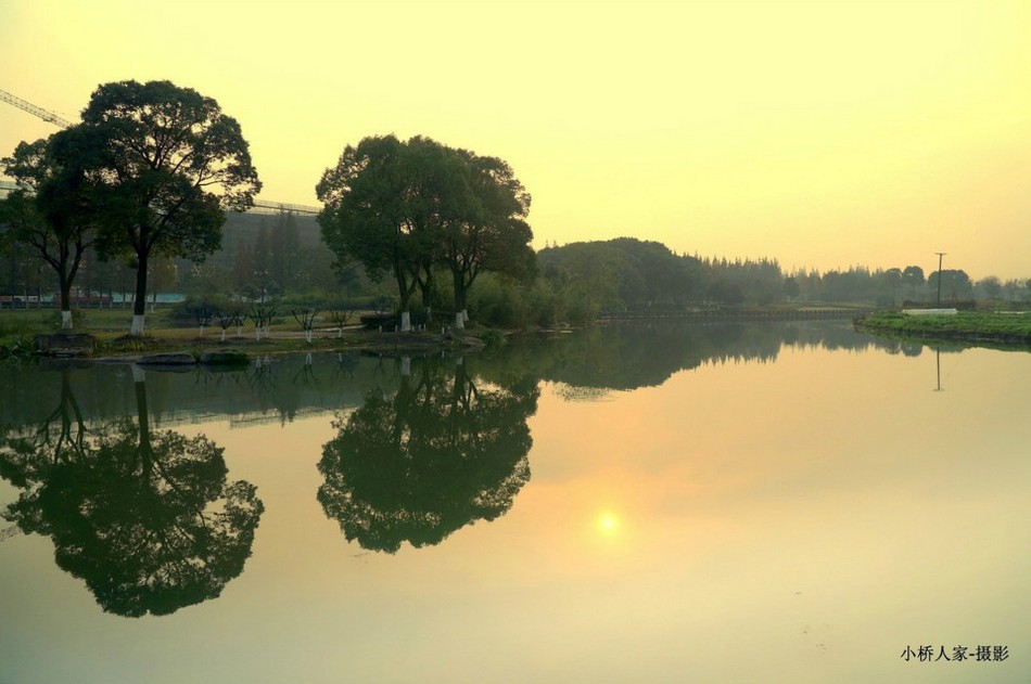 江南水乡小桥流水唯美风景图片